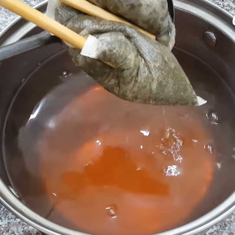 Bước 1 Ủ và pha trà Trà chanh hoa đậu biếc