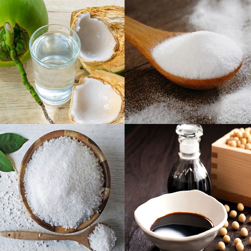 Nguyên liệu món ăn cơm tấm chay