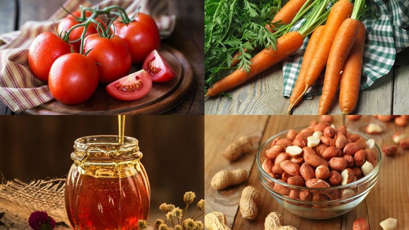 Nguyên liệu món ăn sinh tố cà chua