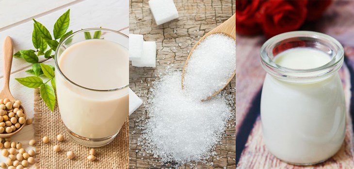 Nguyên liệu món ăn sữa chua đậu nành