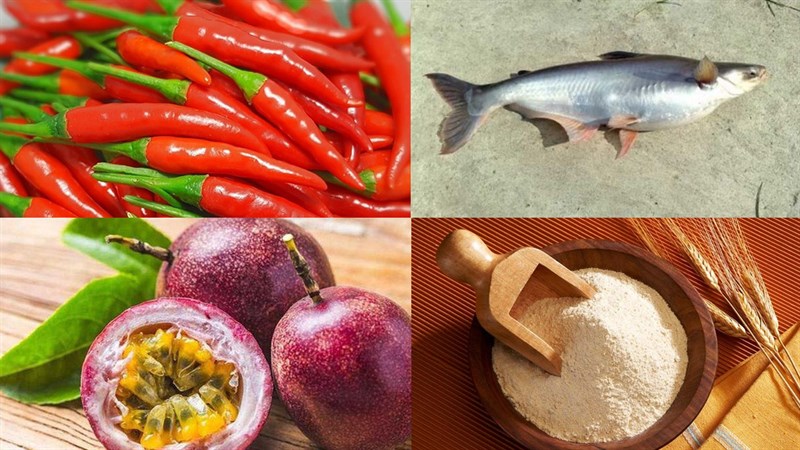 Nguyên liệu món ăn cá dứa chiên và khô cá dứa chiên