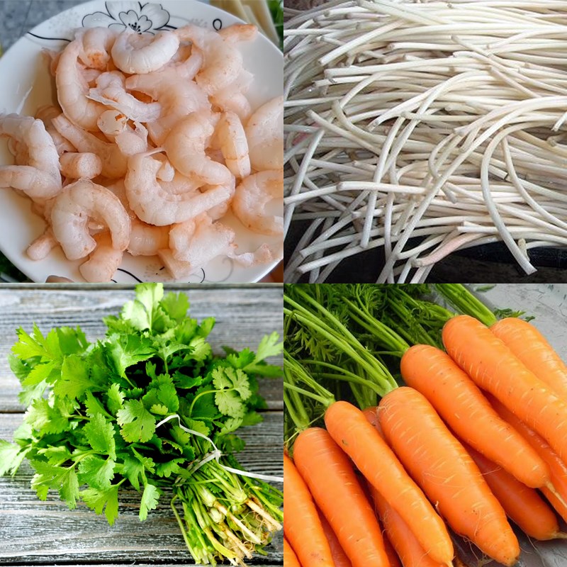 Nguyên liệu món ăn gỏi ngó sen chay
