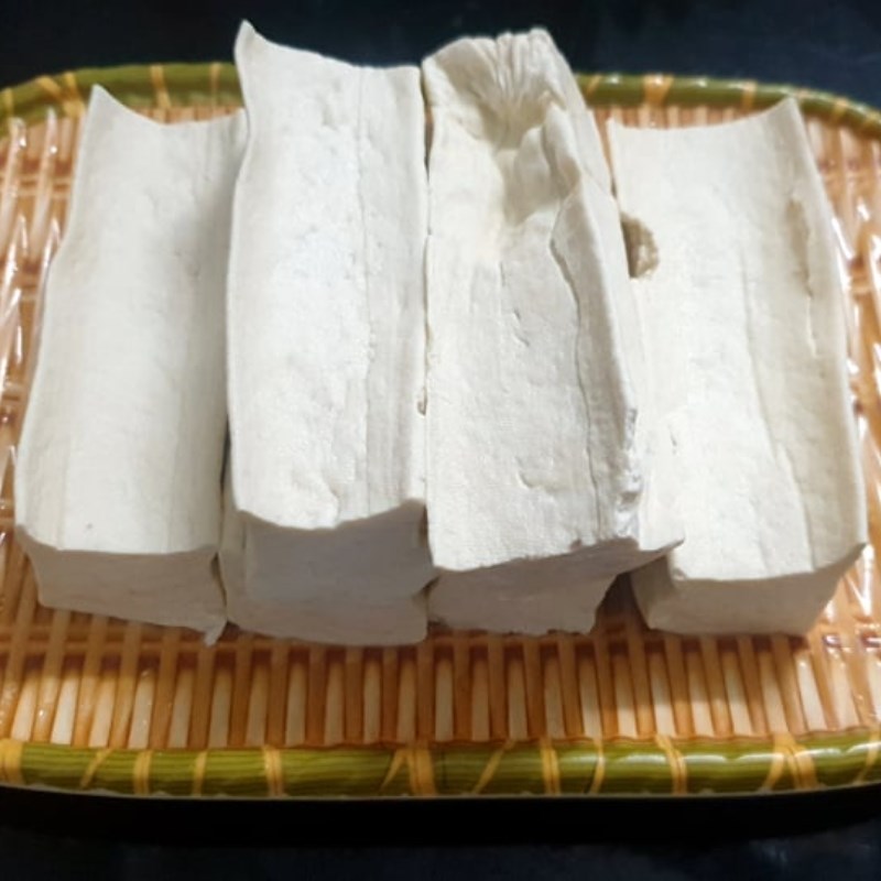 Bước 1 Sơ chế đậu hũ Chao đậu hũ