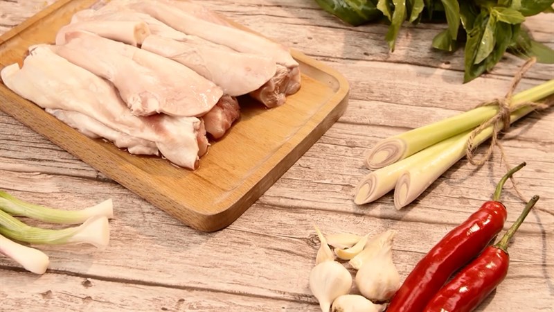 Nguyên liệu món ăn 2 cách nấu canh gân bò
