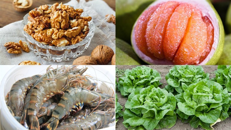 Nguyên liệu món ăn 3 cách làm salad hạt óc chó
