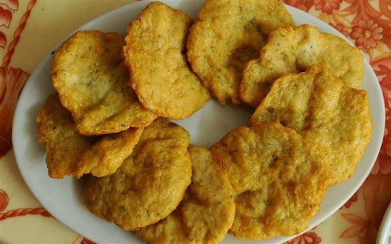 Bước 4 Thành phẩm Chả cá chay củ năng