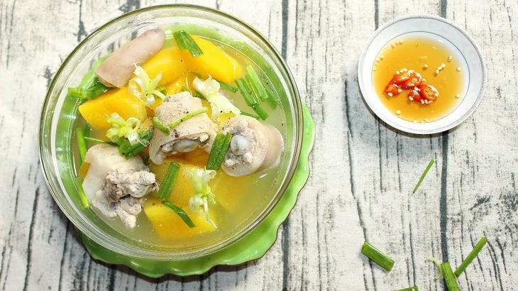 Bước 4 Thành phẩm Đuôi heo hầm đu đủ