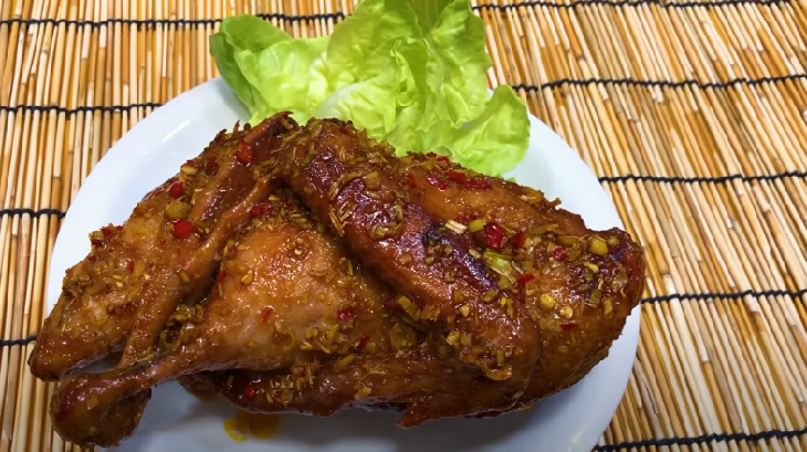 Bước 6 Thành phẩm Vịt chiên sả ớt