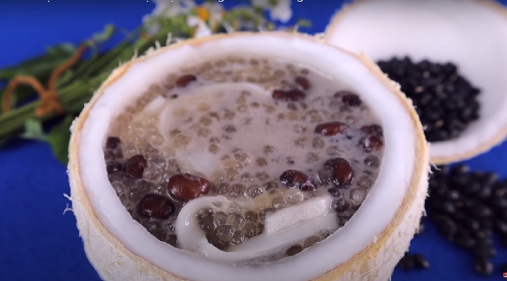 Bước 3 Thành phẩm Chè đậu đen kiểu Thái ngọt bùi