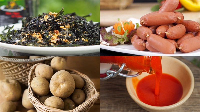 Nguyên liệu món ăn khoai tây chiên