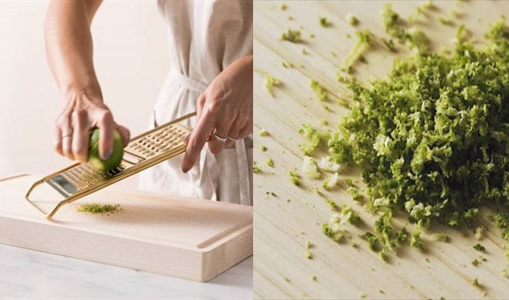Bước 1 Sơ chế nguyên liệu Kem đá bào dưa lưới