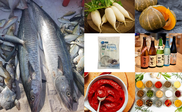 Nguyên liệu món ăn 2 cách nấu cá thu kho mía, kho củ cải