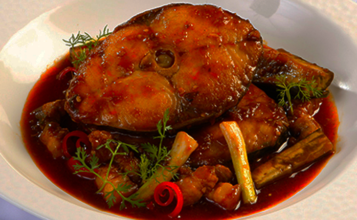 Bước 3 Thành phẩm Cá thu kho mía