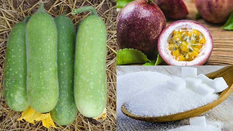 Nguyên liệu món ăn nước ép bí đao