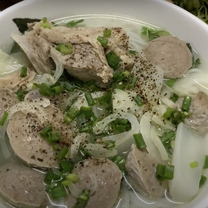 Bước 4 Thành phẩm Bún nước lèo bò viên