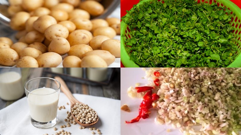 Nguyên liệu món ăn 4 cách nấu cà ri rau củ chay