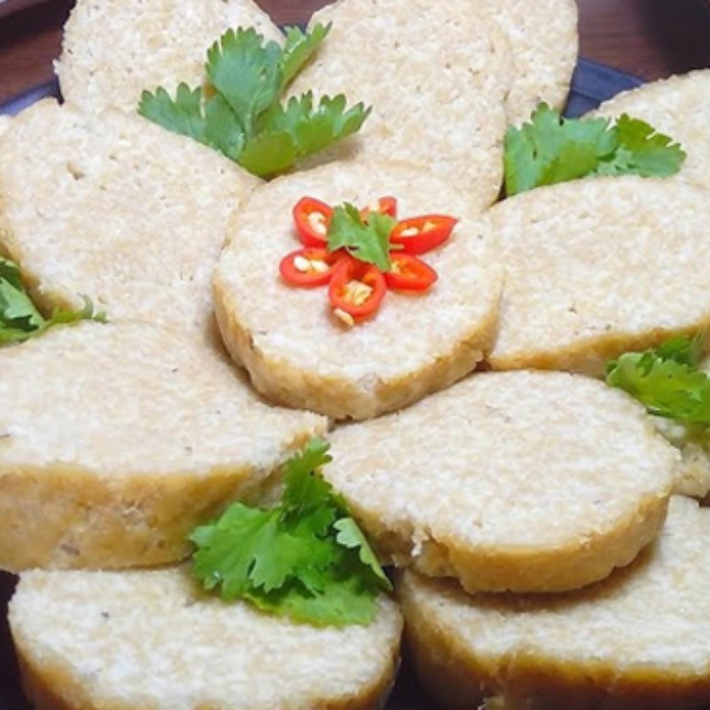 Bước 4 Thành phẩm Ham chay - hem chay từ đậu nành