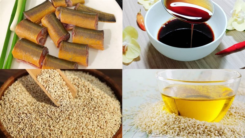 Nguyên liệu món ăn cơm lươn nhật bản sốt teriyaki