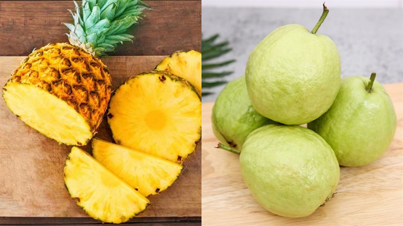 Nguyên liệu món ăn nước ép dứa - thơm