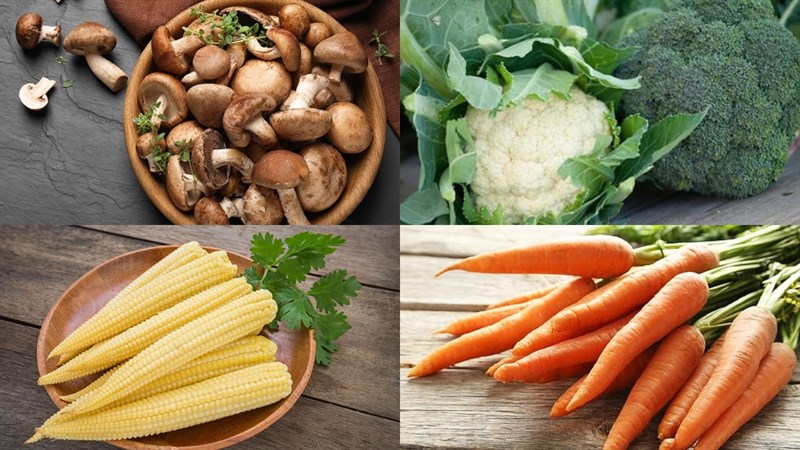 Nguyên liệu món ăn sườn xào chua ngọt chay