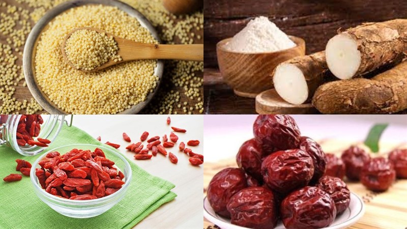 Nguyên liệu món ăn chè hạt kê