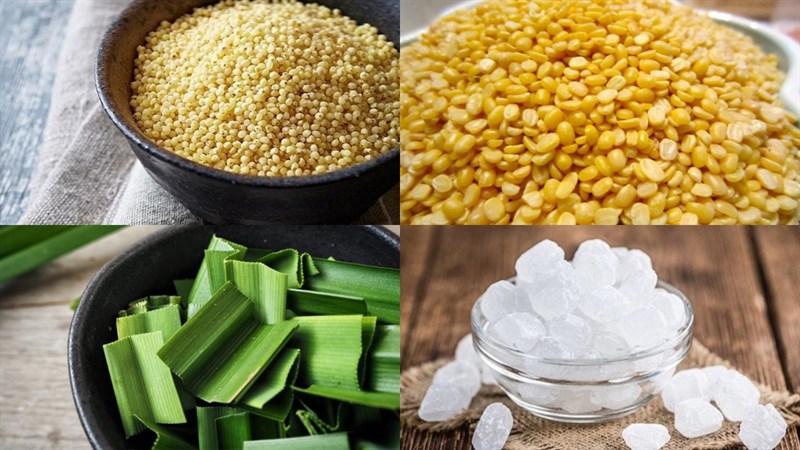 Nguyên liệu món ăn chè hạt kê
