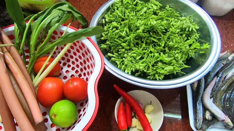 Nguyên liệu món ăn 3 cách nấu canh chua cá kèo
