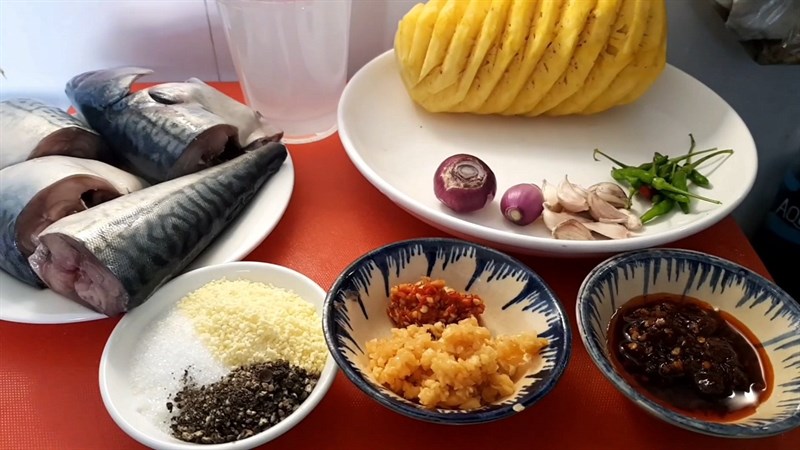 Nguyên liệu món ăn 4 cách làm cá thu nhật kho
