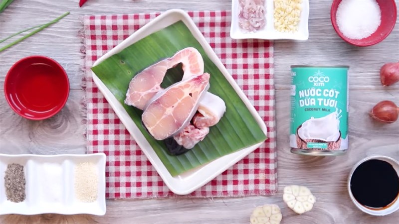 Nguyên liệu món ăn 2 cách làm cá basa kho tộ