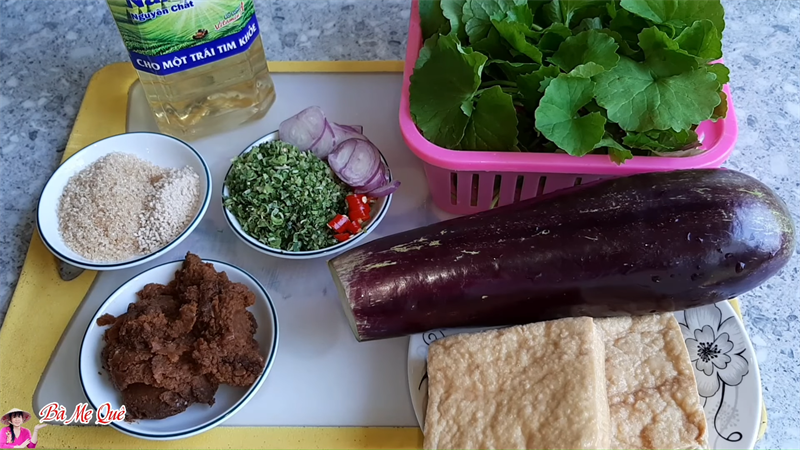 Nguyên liệu món ăn mắm kho chay