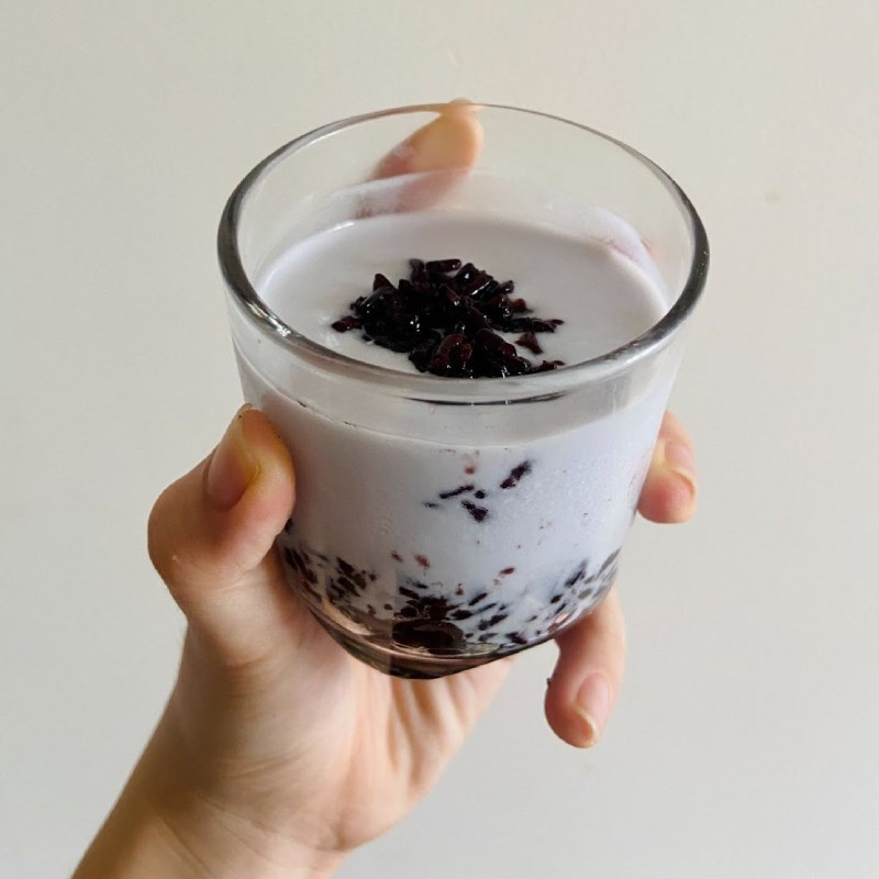 Bước 4 Thành phẩm Sữa chua nếp cẩm (công thức được chia sẻ từ người dùng)