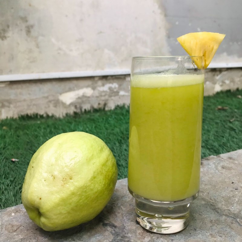 Bước 3 Thành phẩm Nước ép ổi có đá