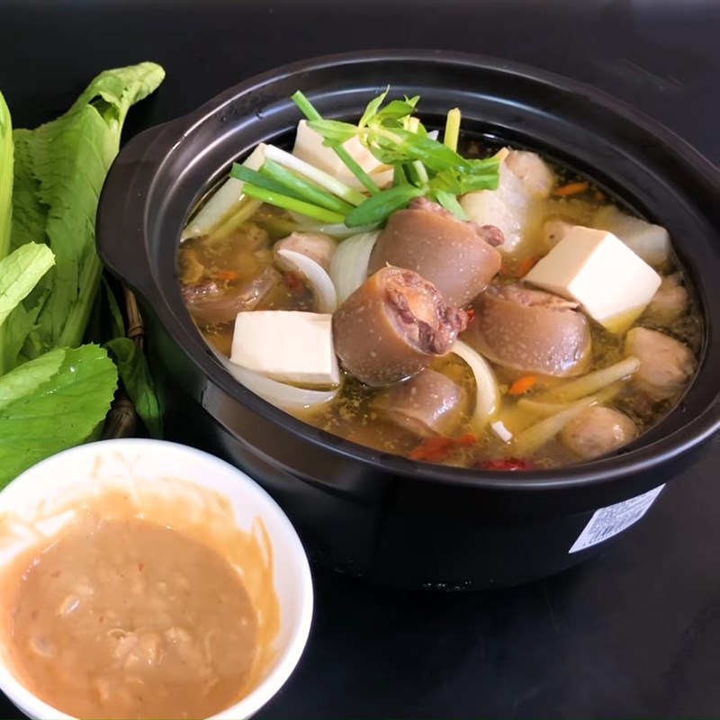 Bước 6 Thành phẩm Lẩu đuôi bò thuốc bắc