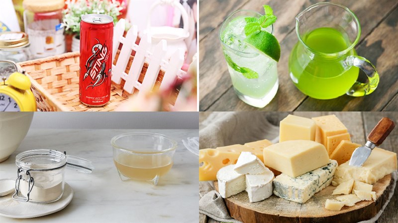 Nguyên liệu món ăn thạch bi trà sữa