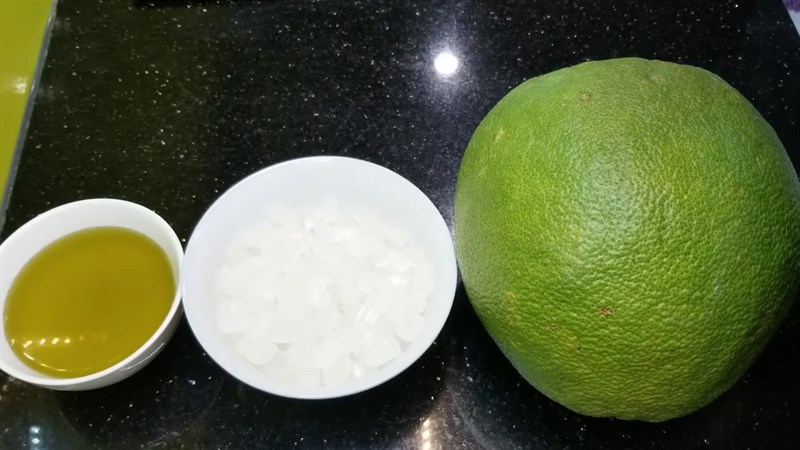 Nguyên liệu món ăn siro bưởi mật ong