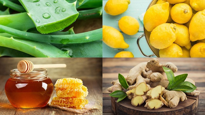 Nguyên liệu món ăn nước ép nha đam