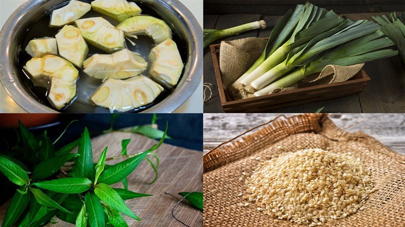 Nguyên liệu món ăn gỏi mít non chay