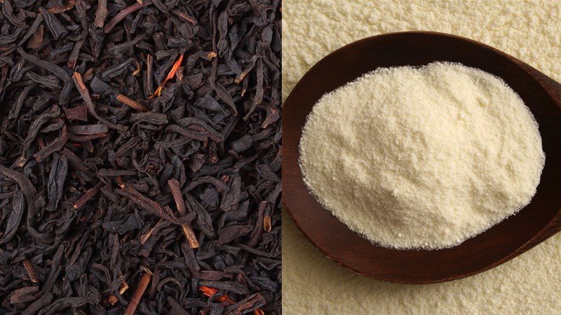 Nguyên liệu món ăn trà sữa trân châu trắng