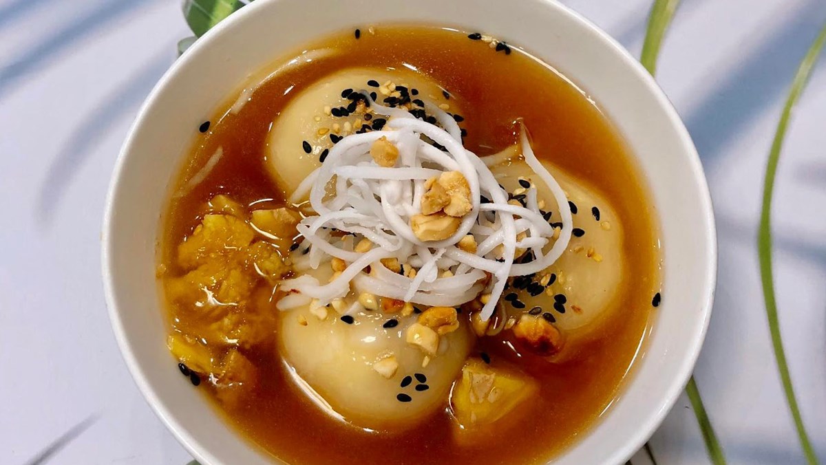 Bánh trôi tàu nhân đậu xanh