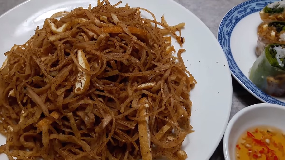 Bì chay đậu hũ