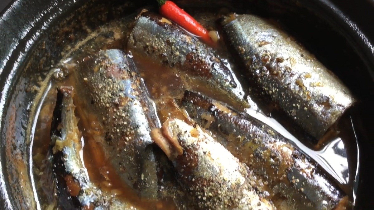 Cá thu Nhật kho tiêu