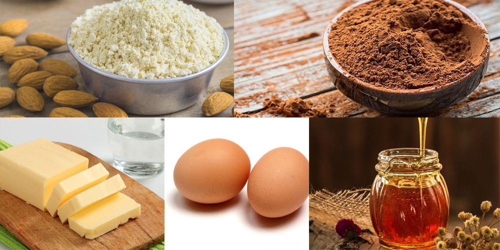 Cách làm bánh quy keto socola hạnh nhân thơm ngon, ăn kiêng giảm cân đơn giản 2 Nguyên liệu món ăn bánh quy keto socola hạnh nhân