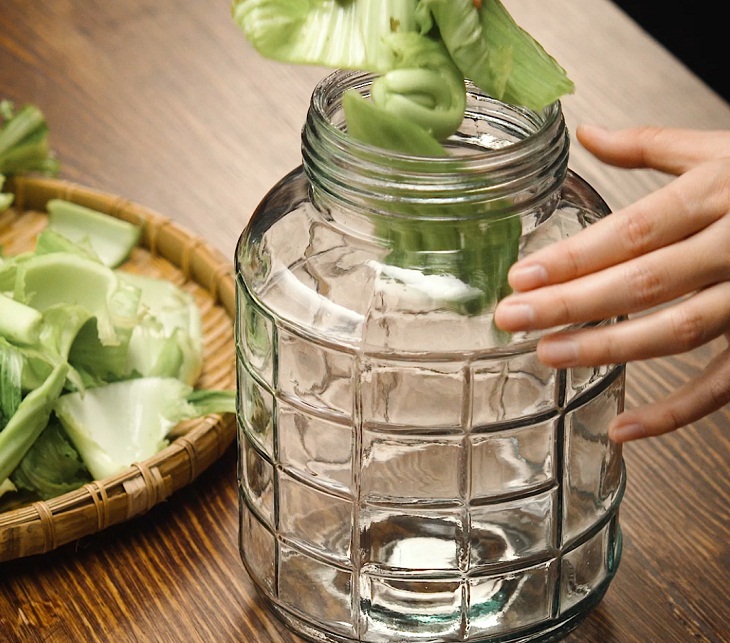 Bước 2 Muối dưa Dưa cải muối