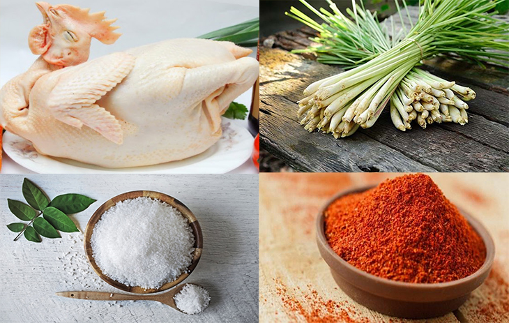 Nguyên liệu món ăn gà nướng giấy bạc