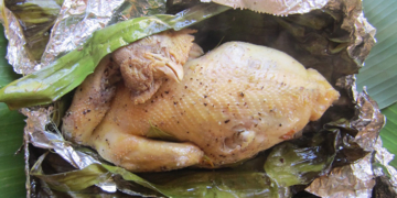 cach lam ga nuong giay bac nguyen con bang bep tha 760x367 1