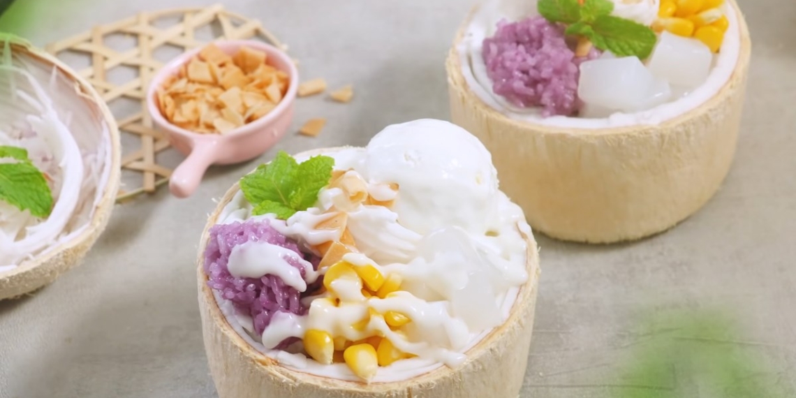 Cách làm kem xôi dừa Thái Lan thơm ngon, đơn giản ngay tại nhà 1 cach lam kem xoi dua thai lan thom ngon don gian tai nha avt 1200x676 1