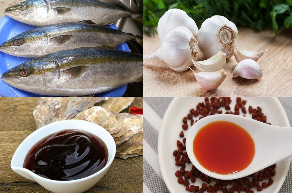 Nguyên liệu món ăn cá cam nướng giấy bạc