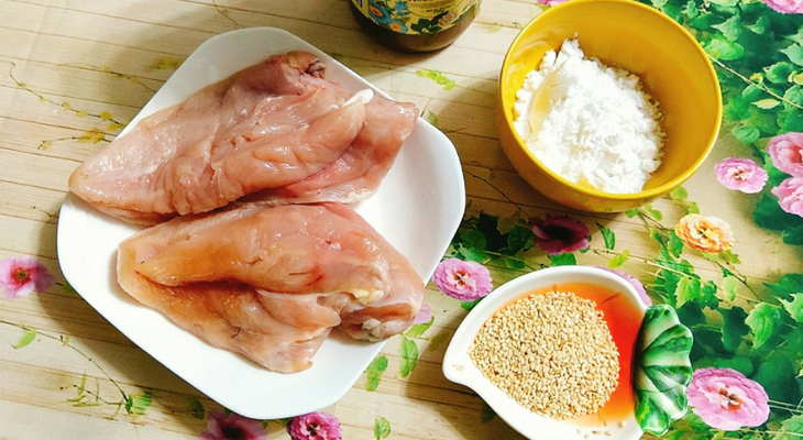 Nguyên liệu món ăn gà sốt mật ong