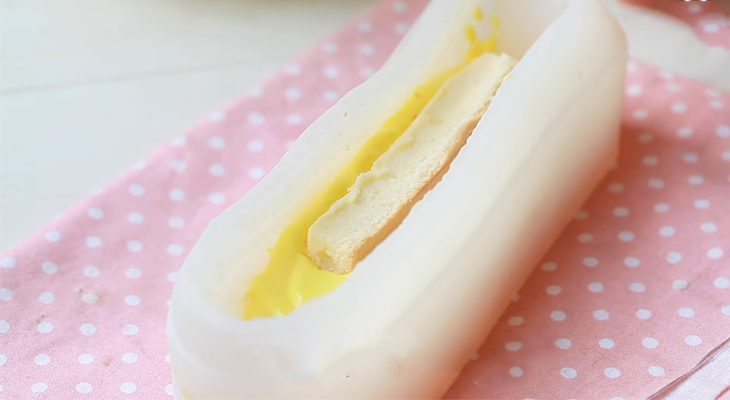 Bước 5 Đổ khuôn Mousse trái bắp