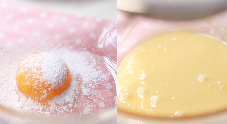 Bước 2 Làm custard bắp Mousse trái bắp